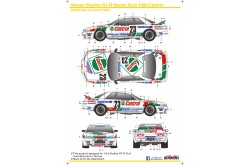 S.K. Decals Nissan Skyline GT-R Macau Guia 90 Castrol Decals (Tamiya) - 1/24 Scale