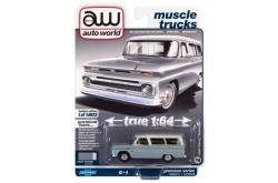 Auto World 1966 Chevrolet Suburban Premium 2021 Release 5 A - 1:64 Diecast