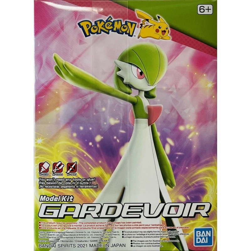 Bandai Hobby - Pokemon Model Kit - Gardevoir, Multicolor (2595393)