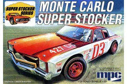 MPC 1971 Chevy Monte Carlo Super Stocker - 1/25 Scale Model Kit