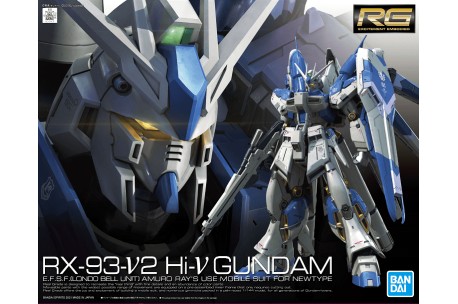 Bandai Hi-V (Hi-Nu) Gundam RG - 1/144 Scale Model Kit