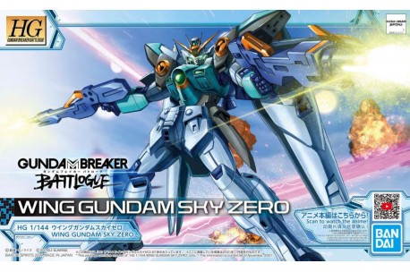 Bandai HGBB 1/144 Wing Gundam Sky Zero - 1/144 Scale Model Kit