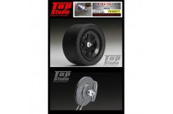 Top Studio 1/24 C9 (For Tamiya) Wheel Center Lock Nuts