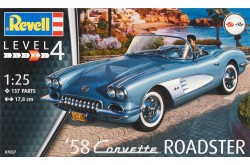 Revell of Germany '58 Corvette Roadster 1/25