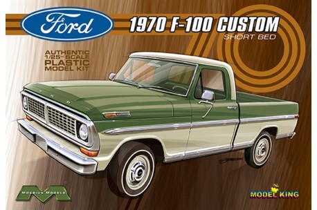 1/24 1970 Ford F-100 Custom Shortbed Pickup - 1228