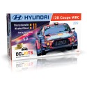 Belkits Hyundai Neuville i20 Coupe WRC - 1/24 Scale Model Kit