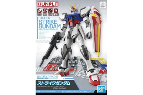 Bandai Entry Grade Strike Gundam - 1/144 Scale Model Kit