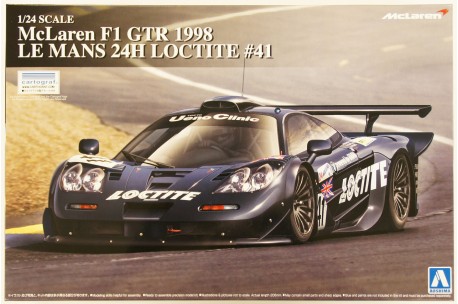 1/24 McLaren F1 GTR 1998 Le Mans 24H Loctite No.41 - 07501