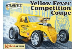 Atlantis Keeler's Kustoms Yellow Fever Competition Coupe - 1/25 Scale Model Kit - ALM-13101