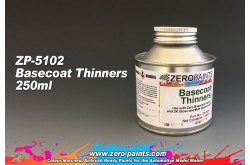 Zero Paints Basecoat Thinners 250ml - ZP-5102
