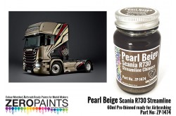Zero Paints Pearl Beige (Scania R730 Streamline Chimera) Paint 60ml