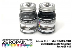 Zero Paints McLaren West F1 (MP4/13 to MP4/20A) Paints 2x30ml