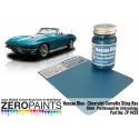Zero Paints Nassau Blue Paint - 1965 Chevrolet Corvette 60ml (Revell Kit)