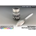 Zero Paints Light Aluminium Paint - 30ml - Zero Metal Finishes