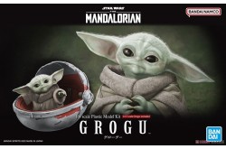Bandai Star Wars The Mandalorian Grogu - 1/4 & 1/12 Scale Model Kit Set