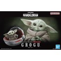 Bandai Star Wars The Mandalorian Grogu - 1/4 & 1/12 Scale Model Kit Set