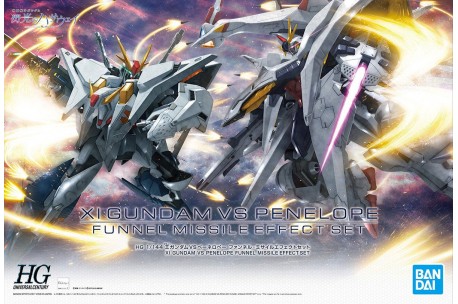 Bandai Gundam HGUC 1/144 Xi Gundam vs. Penelope Model Kit - 2551156