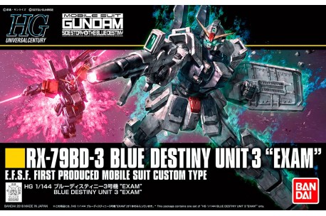 Bandai Gundam HGUC 1/144 The Blue Destiny Figure Model Kit - 2379388
