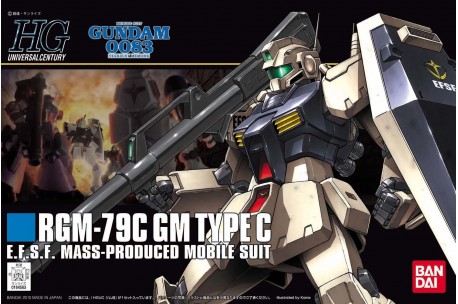 Bandai Gundam HGUC RGM-79C GM Type C 1/144 Figure Model Kit - 2106140