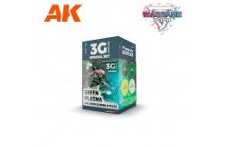 AK Interactive Wargame Color Set: Green Plasma and Glowing Effects - AK1064