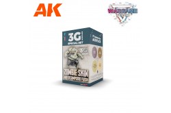 AK Interactive Wargame Color Set: Zombie Skin - AK1076