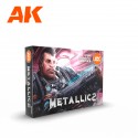 AK Interactive Metallics Color Set - AK11608