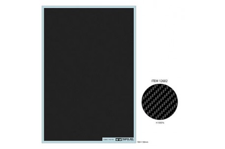 Carbon Pattern Decal Set - Plain Weave/Fine - 12679