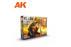 AK Interactive Yellow Essential Color Set - AK11615