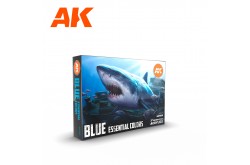 AK Interactive Blue Essential Color Set - AK11618