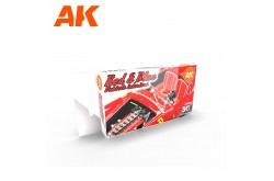 AK Interactive Red and Blue Vehicle Interiors - AK11685