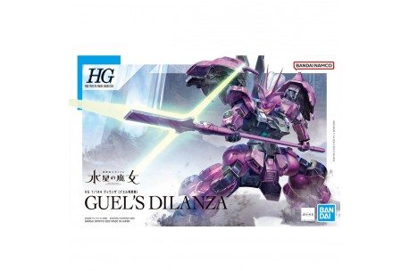 Bandai Gundam The Witch of Mercury Gundam Guel's Dilanza 1/144 Figure Model Kit - 2604765