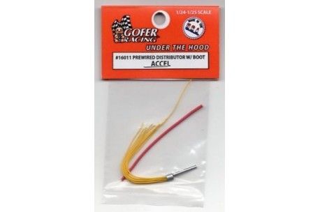 Gofer Racing Pre-wired Distributor with Boot - Yellow - 16003
