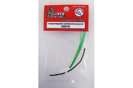 Gofer Racing Pre-wired Distributor with Boot - Green - 16009