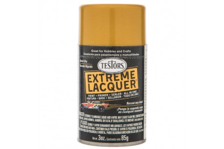 Testors Pure Gold Extreme Lacquer Spray Paint - 1846