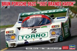 Hasegawa Brun Porsche 962c 1987 Brands Hatch - 1/24 Scale Model Kit