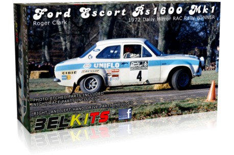 1/24 FORD ESCORT RS1600 MKI 1972 - BEL007