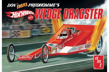 1/25 Coca-Cola Don “Snake” Prudhomme Wedge Dragster (Hot Wheels) - AMT1049