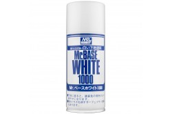 Mr Hobby - Mr Base White 1000  - 180ml Spray - B518