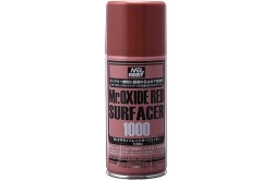 Mr Hobby - Mr. Oxide Red Surfacer (Rust) 1000  - 180ml Spray - B525