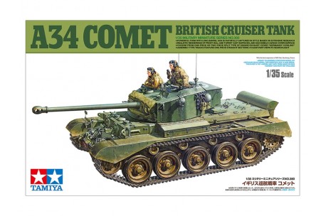 Tamiya British Cruiser Tank A34 Comet - 1/35 Scale Model Kit