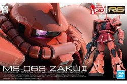 Bandai 02 MS-06S Char's Zaku RG - 1/144 Scale Model Kit - 2111406