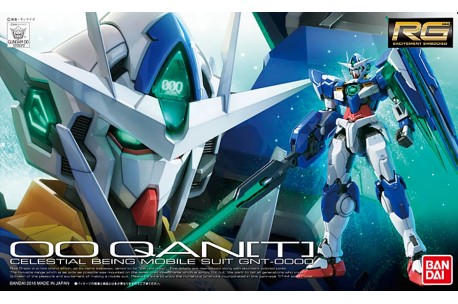 Bandai 00 QANT Gundam RG - 1/144 Scale Model Kit - 2336380