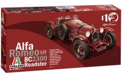 **Pre-Order** Italeri Alfa Romeo 8C/2300 (1931-1933) - Alfa Romeo 110th Anniversary - 1/12 Scale Model Kit