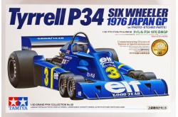 Tamiya Tyrrell P34 Six Wheeler - w/Photo Etched Parts - 1/20 Scale Model Kit