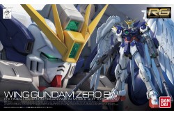 Bandai 17 RG Wing Gundam Zero EW - 1/144 Scale Model Kit - 2279763