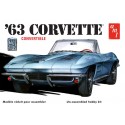 AMT 1963 Chevy Corvette Convertible - 1/25 Scale Model Kit