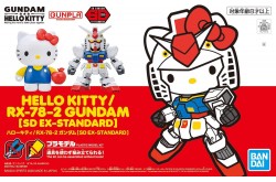 Bandai - SD Hello Kitty & RX-78-2 Model Kit - 2503579