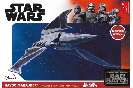 AMT Star Wars The Bad Batch: Havoc Marauder (Snap) - 1/144 Scale Model Kit