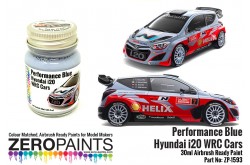 Zero Paints Hyundai i20 WRC Performance Blue Paint 30ml