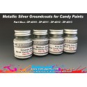 Zero Paints Extra Fine Metallic Silver Groundcoat for Candy Paints 60ml